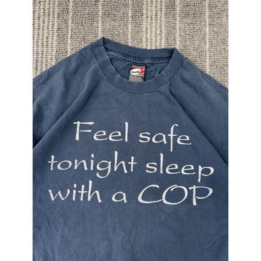 Hanes Navy Graphic Tee
